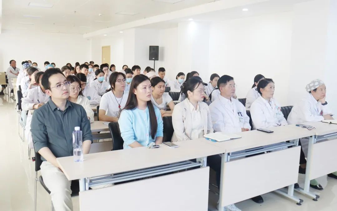 聚焦病情精准管理，专业领航健康未来——郑州誉美肿瘤医院副院长田辉为全院医护人员深度剖析病情管理三阶段